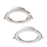 Đèn LED Âm Trần 9W Color Rim Panasonic đơn sắc viền bạc - Ảnh 2