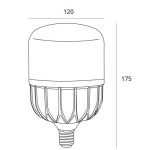 Đèn led NEO BULB T1 40w Panasonic - Ảnh 3