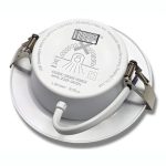 Đèn LED Âm Trần 9W Color Rim Panasonic đơn sắc viền bạc - Ảnh 6