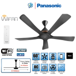 Quạt Trần Panasonic 5 Cánh F-60DGN Có Đèn LED Kết Nối Wi-Fi