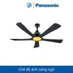 Quạt Trần Panasonic 5 Cánh F-60DGN Có Đèn LED Kết Nối Wi-Fi - Ảnh 4