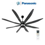 Quạt Trần Panasonic 8 Cánh F-80ZBR Màu Đen Cỡ Lớn 57W Cảm Biến Chuyển Động