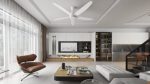 Quạt Trần Panasonic 5 Cánh F-60GFN Màu Trắng Có Đèn LED - Ảnh 2