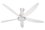 Quạt Trần Panasonic 5 Cánh F-60GFN Màu Trắng Có Đèn LED