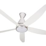 Quạt Trần Panasonic 5 Cánh F-60GFN Màu Trắng Có Đèn LED